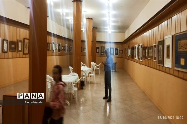 نمایشگاه خوشنویسی جمع مشتاقان در کاشمر