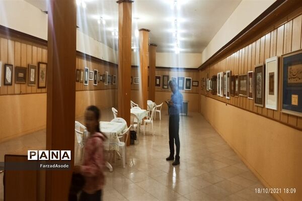 نمایشگاه خوشنویسی جمع مشتاقان در کاشمر