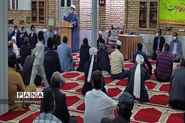 برگزاری جشن میلاد پیامبر اکرم در مسجدجامع اهل سنت درمیان
