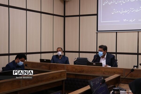 نشست خبری معاون تربیت‌بدنی و سلامت آموزش و پرورش خراسان رضوی