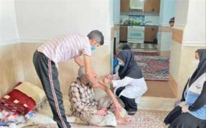 خانه به خانه برای تزریق واکسن معلولان