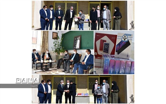 به تمامی دانش‌آموزان مدارس استثنائی شهر گلبهار تبلت اهدا شد