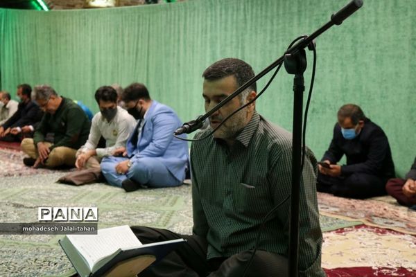 برگزاری محفل معنوی هیأت خدام الرضا (ع)، در منطقه ۱۴