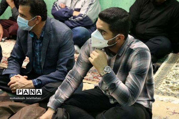 برگزاری محفل معنوی هیأت خدام الرضا (ع)، در منطقه ۱۴