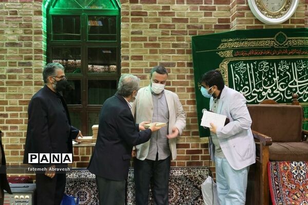 برگزاری محفل معنوی هیأت خدام الرضا (ع)، در منطقه ۱۴