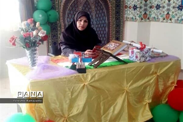 برگزاری جشن قرآن در دبستان علیرضا مزرعه ملارد