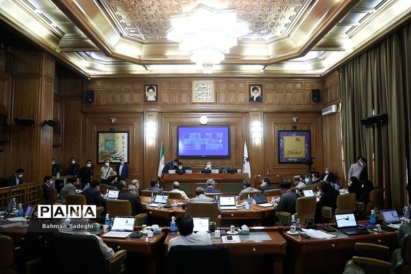 جلسه شورای اسلامی شهر تهران