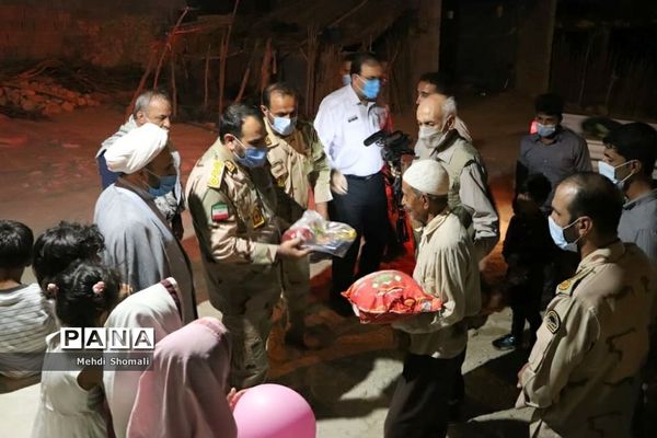 اردوی جهادی مشترک در روستای بن بید استان بوشهر