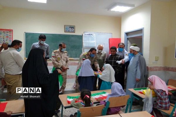 اردوی جهادی مشترک در روستای بن بید استان بوشهر