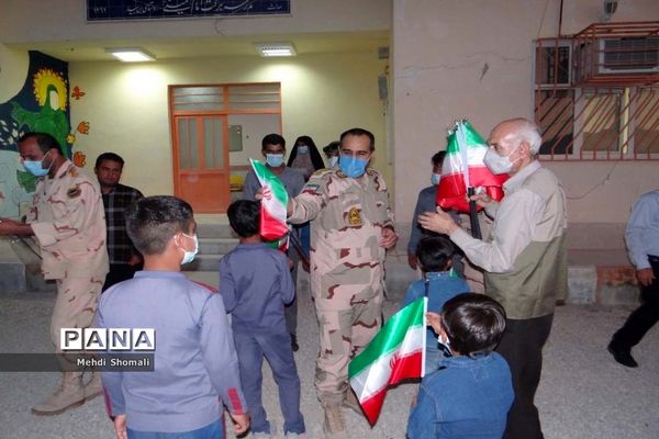 اردوی جهادی مشترک در روستای بن بید استان بوشهر