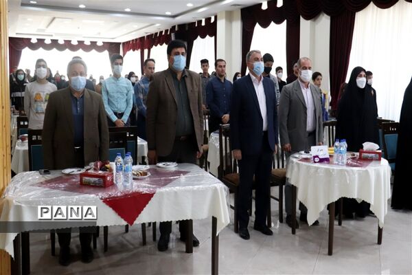 تجلیل از قهرمانان، مقام آوران و نام آوران عرصه‌های ورزشی و قرآنی در سطح بین‌المللی و کشوری ناحیه پنج