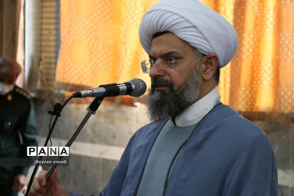 مراسم تکریم و معارفه امام جمعه شهر خورموج