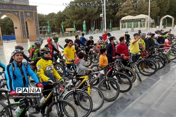 برگزاری همایش دوچرخه‌سواری به‌مناسبت هفته تربیت‌بدنی