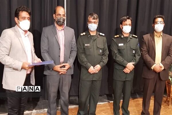 آیین تکریم و معارفه مسئول بسیج رسانه شهرستان بافق