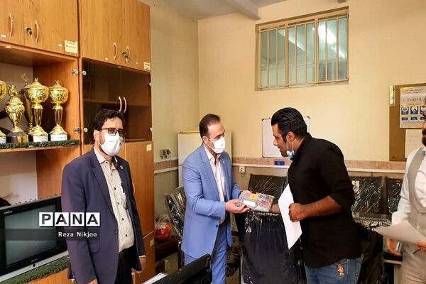 گرامیداشت هفته تربیت‌بدنی در بهارستان یک