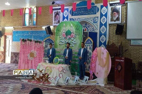 مراسم تجلیل از حافظان قرآن کریم در حسن آباد فشافویه
