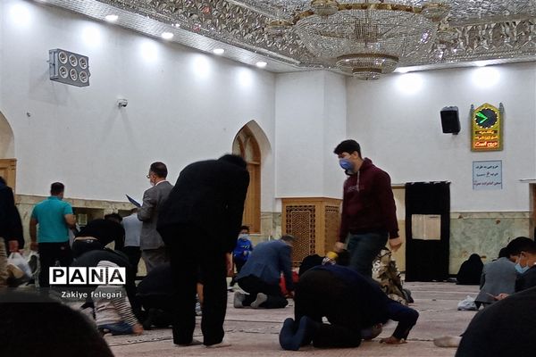 زائرین حرم حضرت عبدالعظیم الحسنی(ع) درشهرری