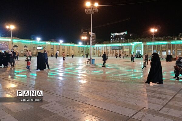 زائرین حرم حضرت عبدالعظیم الحسنی(ع) درشهرری
