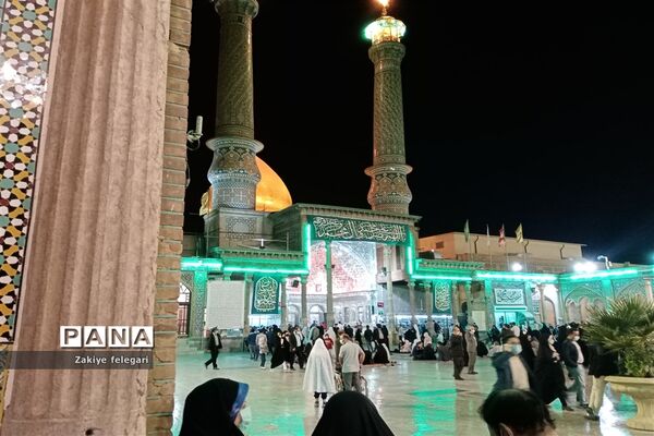 زائرین حرم حضرت عبدالعظیم الحسنی(ع) درشهرری