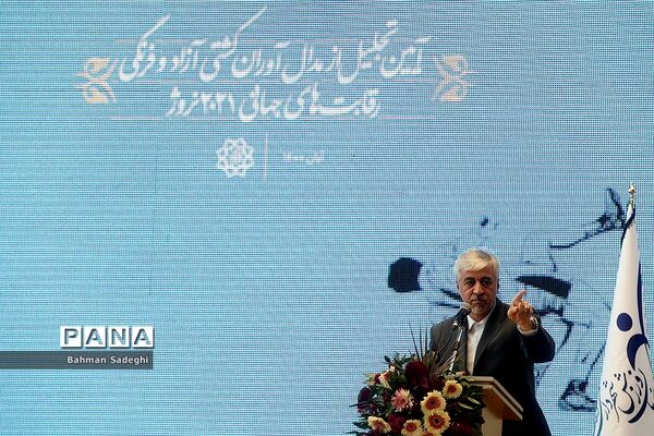 مراسم تجلیل از کشتی‌گیران تیم ملی