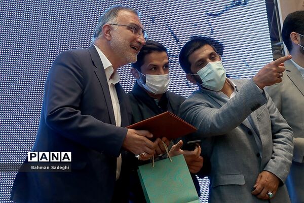 مراسم تجلیل از کشتی‌گیران تیم ملی