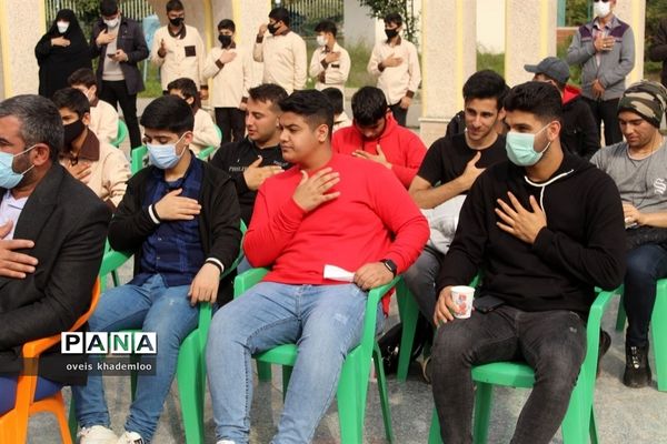 آیین افتتاح هفته بسیج دانش‌آموزی در شهرستان گلوگاه