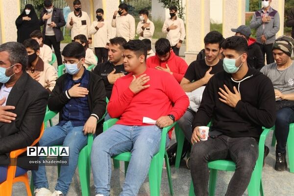 آیین افتتاح هفته بسیج دانش‌آموزی در شهرستان گلوگاه