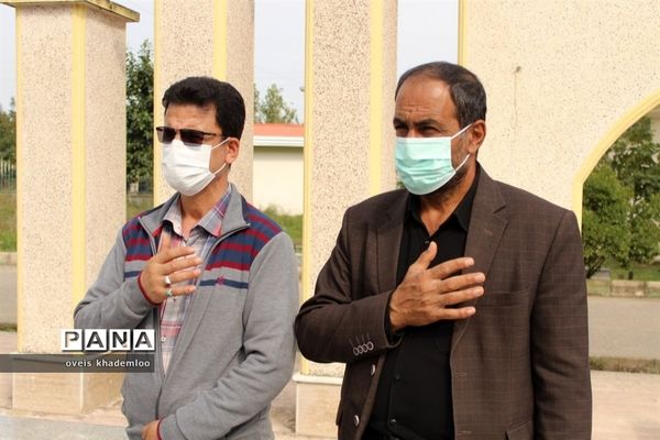 آیین افتتاح هفته بسیج دانش‌آموزی در شهرستان گلوگاه