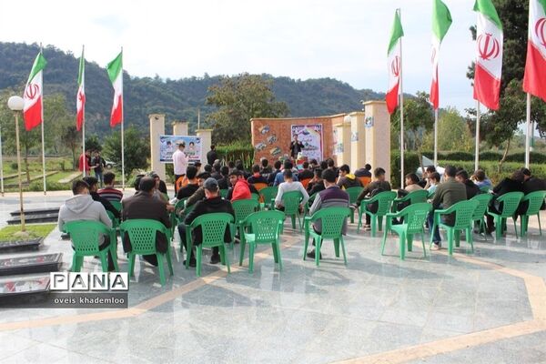 آیین افتتاح هفته بسیج دانش‌آموزی در شهرستان گلوگاه