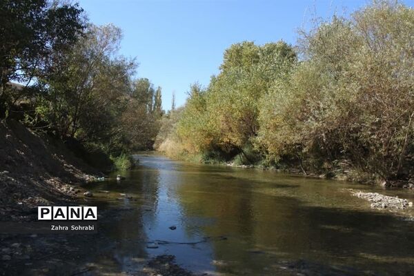 طبیعت پاییزی روستای کهک شهرستان غرق‌آباد