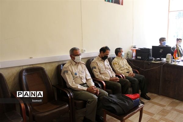 بازدید کارشناسان سازمان دانش‌آموزی خوزستان از سازمان استان کرمان