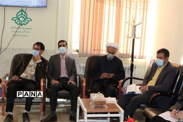 بازدید کارشناسان سازمان دانش‌آموزی خوزستان از سازمان استان کرمان