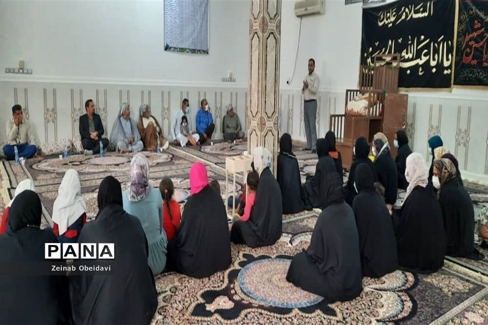 دیدار چهره به چهره اهالی روستای حلاف حمیدیه با مسئولان آموزش و پرورش شهرستان