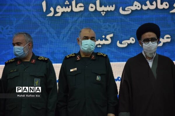 آیین تکریم و معارفه فرمانده سپاه عاشورا آذربایجان شرقی