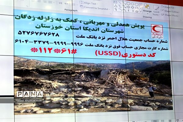 نشست قرارگاه بازسازی مناطق زلزله زده اندیکا