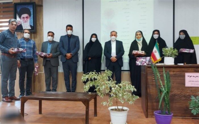 تقدیر از مدارس مجری طرح مدرسه خوانا در  پاکدشت