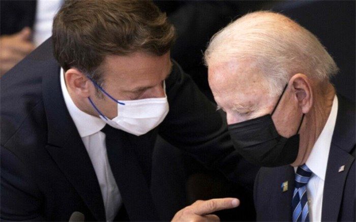 گفت‌وگوی بایدن و مکرون درباره ایران