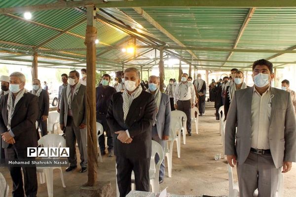 آیین میثاق با شهدا و افتتاحیه هفته بسیج دانش‌آموزی در اهواز