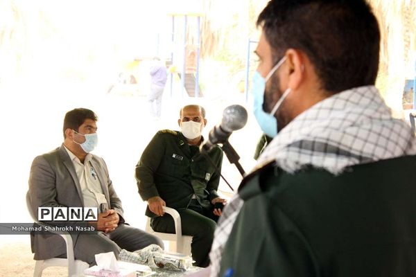 آیین میثاق با شهدا و افتتاحیه هفته بسیج دانش‌آموزی در اهواز