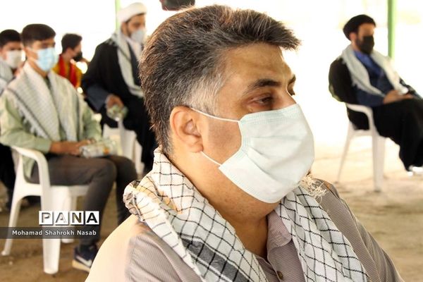 آیین میثاق با شهدا و افتتاحیه هفته بسیج دانش‌آموزی در اهواز