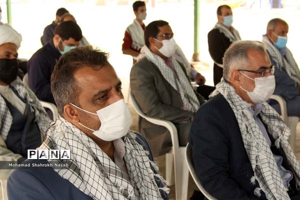 آیین میثاق با شهدا و افتتاحیه هفته بسیج دانش‌آموزی در اهواز