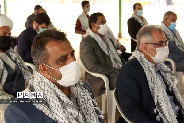 آیین میثاق با شهدا و افتتاحیه هفته بسیج دانش‌آموزی در اهواز