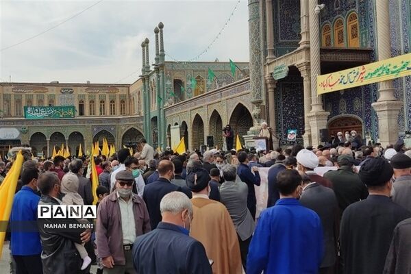 اسقبال از کاروان نمادین ورود حضرت معصومه(س) به قم