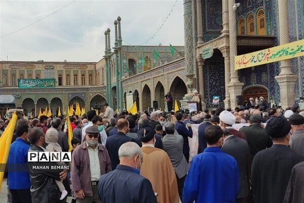 اسقبال از کاروان نمادین ورود حضرت معصومه(س) به قم