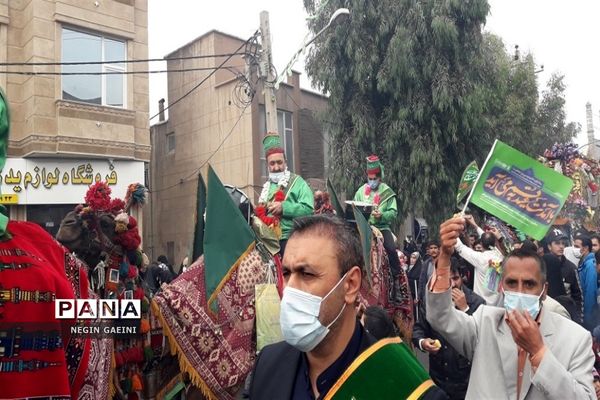 اسقبال از کاروان نمادین ورود حضرت معصومه(س) به قم