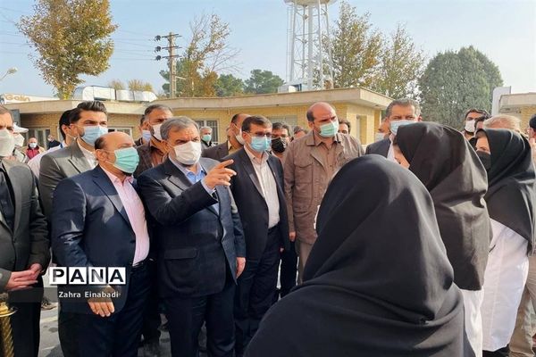 بازدید معاون اقتصادی رئیس جمهوری و استاندارتهران از شهرک  صنعتی صفادشت ملارد