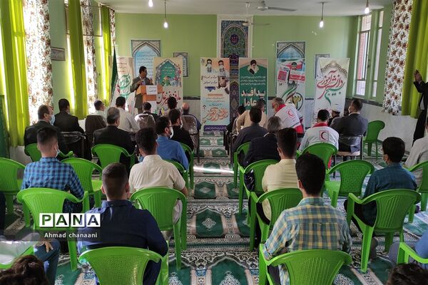 نواختن زنگ پدافند غیرعامل در مدارس کارون