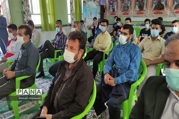 نواختن زنگ پدافند غیرعامل در مدارس کارون
