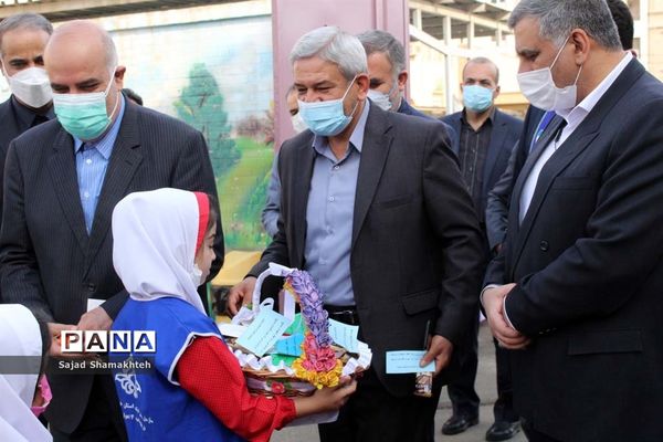 آیین نمادین زنگ استانی پدافند غیرعامل در اهواز