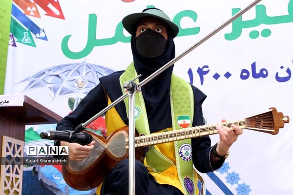 آیین نمادین زنگ استانی پدافند غیرعامل در اهواز